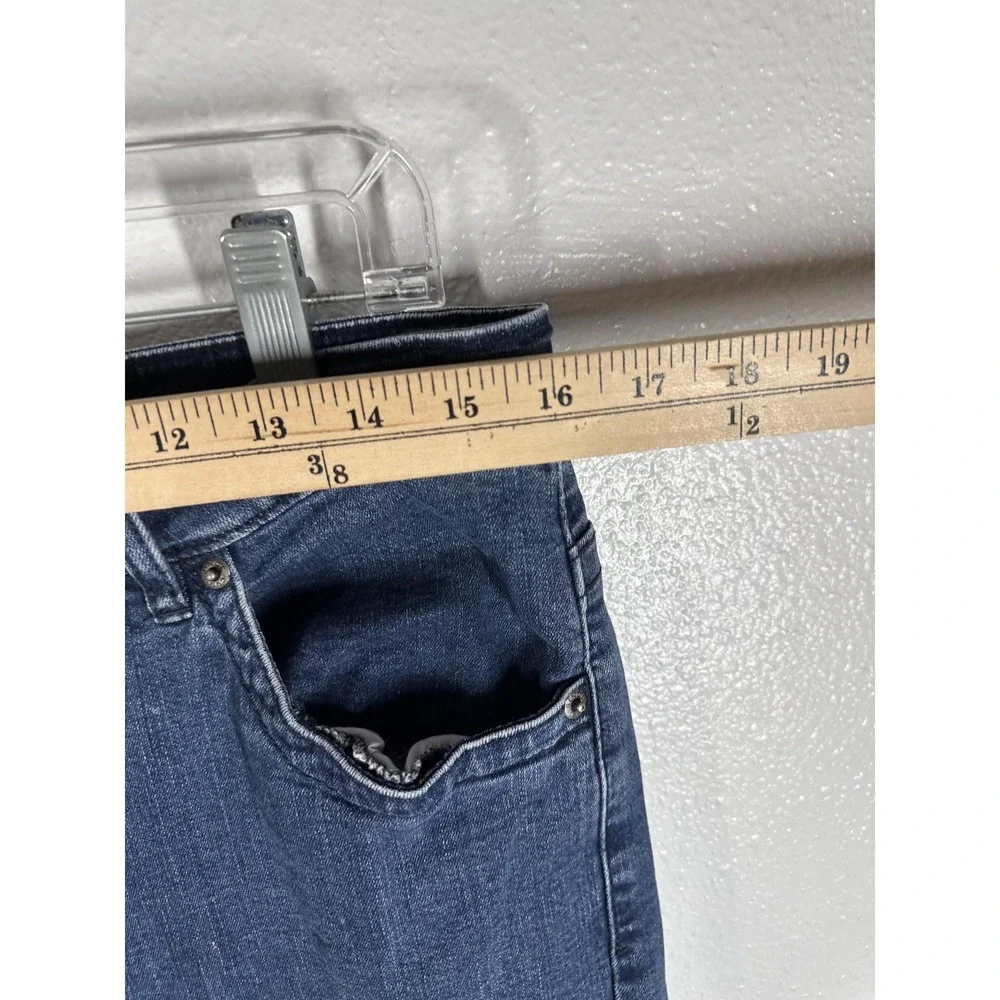 Pendleton Jeans‎ Womens 12 Blue Medium Wash Straight Stretch Denim Pants Casual